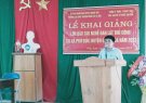 lễ khai giảng lớp đan lát thủ công tại xã Phú Sơn huyện Quan Hóa