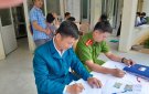 xã Phú Sơn tổ chức khám sơ tuyển gọi công dân nhập ngũ năm 2024